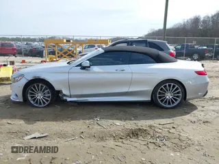 2017 Mercedes-Benz S 550 with VIN WDDXK8CB1HA019169, listed as a IAAI auction lot 41406073 with 17,581 mi miles and . Bid and sale history available at DreamBid. Image 14.