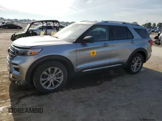 2022 Ford Explorer Limited with VIN 1FMSK8FHXNGA22256, listed as a Copart auction lot 55869995 with 102,919 mi miles and Salvage title. Bid and sale history available at DreamBid. Image 1.