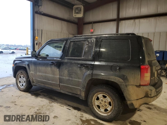 2013 Jeep Patriot Sport with VIN 1C4NJRBB5DD245574, listed as a Copart auction lot 47740035 with 185,559 mi miles and Salvage Title. Bid and sale history available at carsss.com. Image 2.