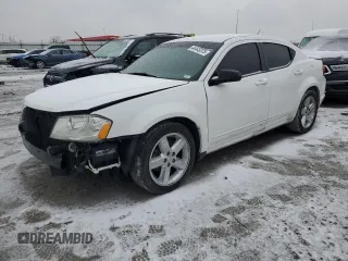 2013 Dodge Avenger with VIN 1C3CDZAB3DN562316, listed as a Copart auction lot 44443375 with 215,710 mi miles and Salvage Title. Bid and sale history available at DreamBid. Image 1.