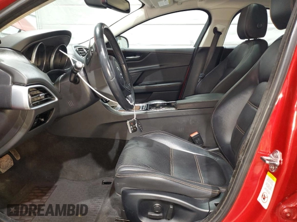 2017 Jaguar XE 35t Prestige with VIN SAJAK4BV6HA970330, listed as a Copart auction lot 51227735 with 46,158 mi miles and Salvage Title. Bid and sale history available at DreamBid. Image 7.