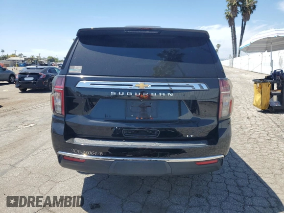 2021 Chevrolet Suburban LT с VIN 1GNSCCKD5MR233849, выставлен на аукционе Copart как лот 52751935 с пробегом 203 880 миль миль и Списание • Salvage title. История ставок и продаж доступна на DreamBid. Изображение 6.