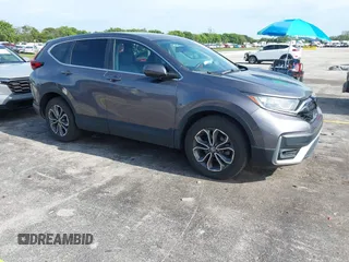 2021 Honda CR-V EX-L with VIN 7FARW1H81ME023790, listed as a IAAI auction lot 42735665 with 48,734 mi miles and . Bid and sale history available at DreamBid. Image 1.