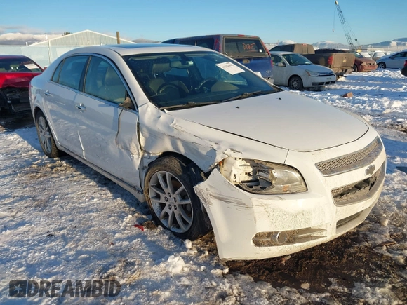 2012 Chevrolet Malibu LTZ with VIN 1G1ZG5E73CF270839, listed as a IAAI auction lot 41284490 with 133,423 mi miles and . Bid and sale history available at DreamBid. Image 6.