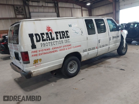 2011 Ford Econoline Cargo Commercial with VIN 1FTSS3EL8BDA24095, listed as a IAAI auction lot 42349095 with 219,482 mi miles and . Bid and sale history available at DreamBid. Image 4.