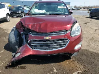 2016 Chevrolet Equinox LTZ with VIN 2GNALDEK2G1163798, listed as a Copart auction lot 51755235 with Not provided miles and Clean title. Bid and sale history available at DreamBid. Image 5.