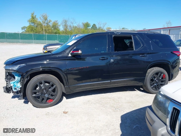 2022 Chevrolet Traverse Premier with VIN 1GNEVKKW9NJ138925, listed as a IAAI auction lot 40410544 with 34,618 mi miles. Bid and sale history available at carsss.com. Image 14.