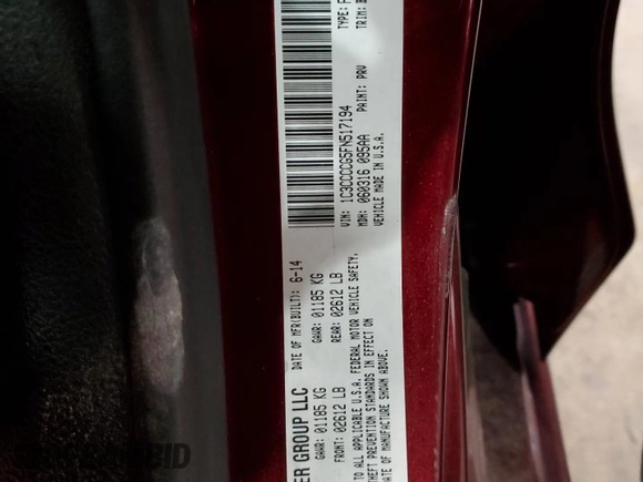 2015 Chrysler 200 C with VIN 1C3CCCCG5FN517194, listed as a Copart auction lot 51232045 with 148,745 mi miles and Salvage Title. Bid and sale history available at carsss.com. Image 12.