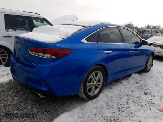 2019 Hyundai Sonata Sport with VIN 5NPE34AF2KH780189, listed as a Copart auction lot 45544935 with 86,258 mi miles and Salvage Title. Bid and sale history available at carsss.com. Image 3.
