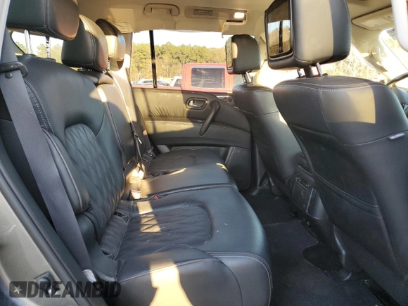 2023 Nissan Armada Platinum with VIN JN8AY2CC3P9181149, listed as a Copart auction lot 41335035 with 42,753 mi miles and Salvage Title. Bid and sale history available at carsss.com. Image 11.