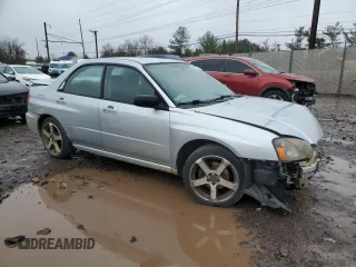 2005 Subaru Impreza Sedan (Natl) RS with VIN JF1GD675X5H525752, listed as a Copart auction lot 80959324 with 218,160 mi miles and Salvage Title. Bid and sale history available at carsss.com. Image 4.