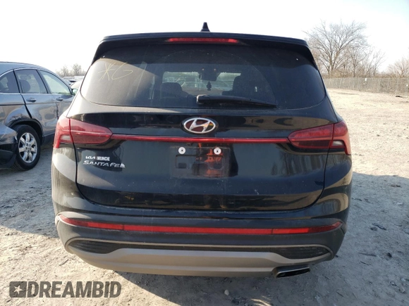 2021 Hyundai Santa Fe SE with VIN 5NMS14AJXMH336992, listed as a Copart auction lot 48776205 with 43,217 mi miles and Salvage Title. Bid and sale history available at carsss.com. Image 6.