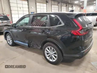2025 Honda CR-V EX-L with VIN 2HKRS4H74SH437368, listed as a Copart auction lot 49466965 with 10,426 mi miles and Salvage Title. Bid and sale history available at DreamBid. Image 2.