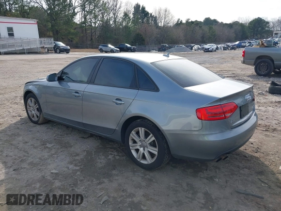 2011 Audi A4 2.0T Premium with VIN WAUBFAFL4BN012850, listed as a IAAI auction lot 41469543 with 163,803 mi miles. Bid and sale history available at carsss.com. Image 3.