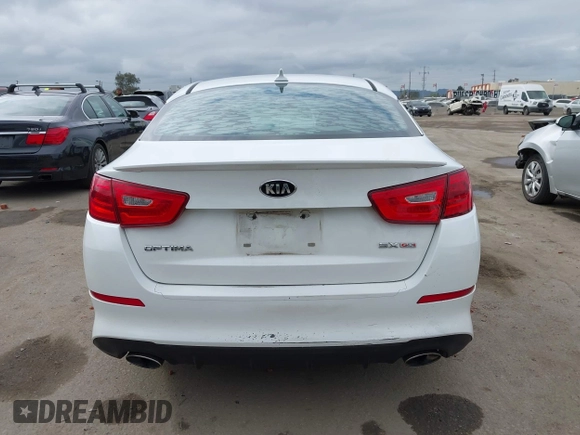 2015 Kia Optima SX with VIN 5XXGR4A70FG490244, listed as a IAAI auction lot 42076958 with 140,820 mi miles and . Bid and sale history available at DreamBid. Image 16.