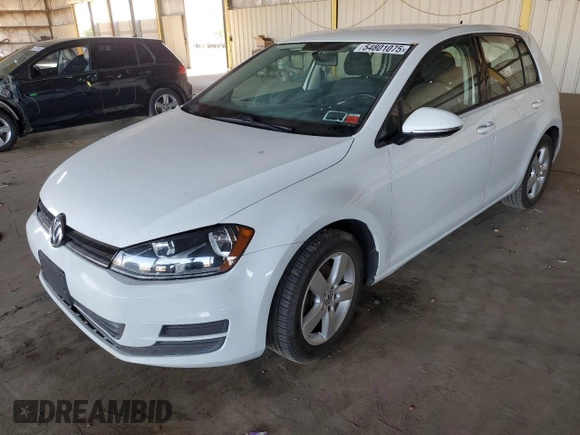 2016 Volkswagen Golf TSI S z VIN 3VW217AU0GM017742, wystawiony jako Copart lot #54801075 z przebiegiem 110 655 mil mil oraz Czysty tytuł • Clean title. Historia ofert i sprzedaży dostępna na DreamBid. Obrazek 1.