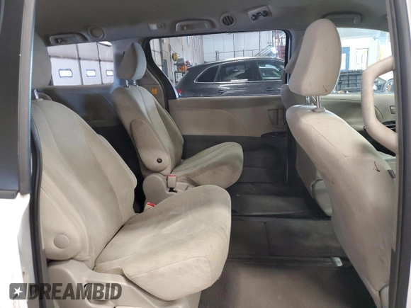 2012 Toyota Sienna with VIN 5TDZK3DC8CS269050, listed as a Copart auction lot 45496015 with 179,666 mi miles and Salvage Title. Bid and sale history available at carsss.com. Image 11.
