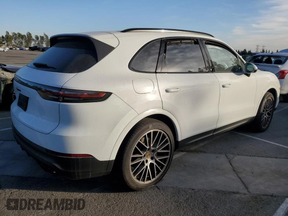 2023 Porsche Cayenne with VIN WP1AA2AY2PDA06417, listed as a Copart auction lot 87505515 with Not provided miles and Salvage title. Bid and sale history available at DreamBid. Image 3.