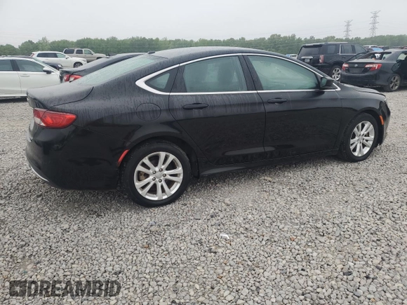 2016 Chrysler 200 Limited with VIN 1C3CCCAB4GN104868, listed as a Copart auction lot 54258665 with 107,223 mi miles and Clean Title. Bid and sale history available at carsss.com. Image 3.