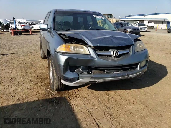 2005 Acura MDX with VIN 2HNYD18285H549901, listed as a Copart auction lot 75368154 with 163,866 mi miles and Salvage Title. Bid and sale history available at carsss.com. Image 10.