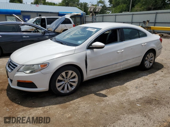 2012 Volkswagen CC Sport with VIN WVWMN7AN4CE550802, listed as a Copart auction lot 64181834 with 167,045 mi miles and Salvage Title. Bid and sale history available at carsss.com. Image 1.