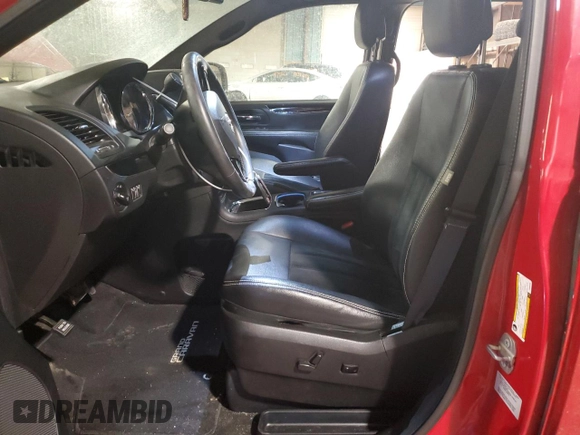2015 Dodge Grand Caravan SXT with VIN 2C4RDGCG6FR685486, listed as a Copart auction lot 49596715 with 185,444 mi miles and Salvage Title. Bid and sale history available at DreamBid. Image 7.