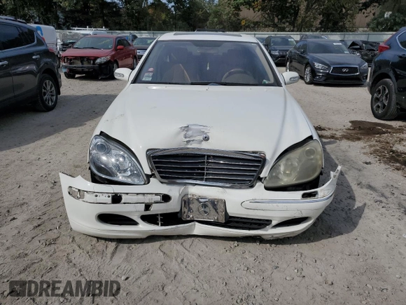 2004 Mercedes-Benz S-Class 4.3L with VIN WDBNG83J14A423074, listed as a Copart auction lot 74586584 with 0 mi miles and Clean Title. Bid and sale history available at carsss.com. Image 5.