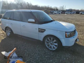 2013 Land Rover Range Rover Sport HSE with VIN SALSF2D45DA793109, listed as a Copart auction lot 46344105 with 136,136 mi miles and Salvage Title. Bid and sale history available at DreamBid. Image 4.