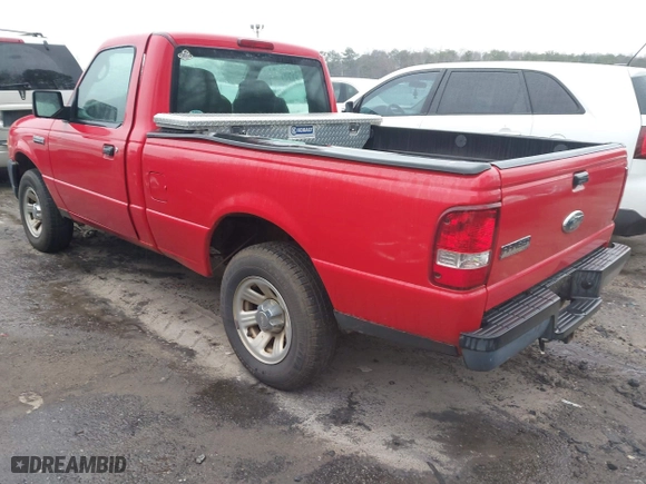 2007 Ford Ranger XL with VIN 1FTYR10U57PA52033, listed as a IAAI auction lot 41616576 with 130,010 mi miles. Bid and sale history available at carsss.com. Image 3.