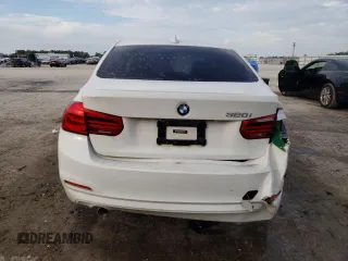 2018 BMW 3 Series 320i with VIN WBA8A9C54JK622857, listed as a Copart auction lot 44143685 with 0 mi miles and Salvage Title. Bid and sale history available at carsss.com. Image 6.