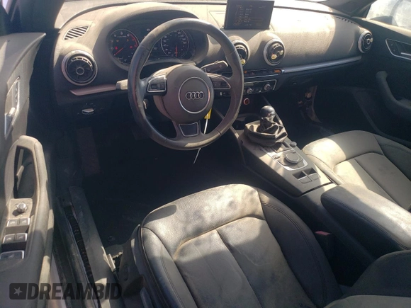 2016 Audi A3 1.8T Premium with VIN WAU67LFF7G1023537, listed as a Copart auction lot 77548984 with 39,169 mi miles and Salvage Title. Bid and sale history available at carsss.com. Image 8.