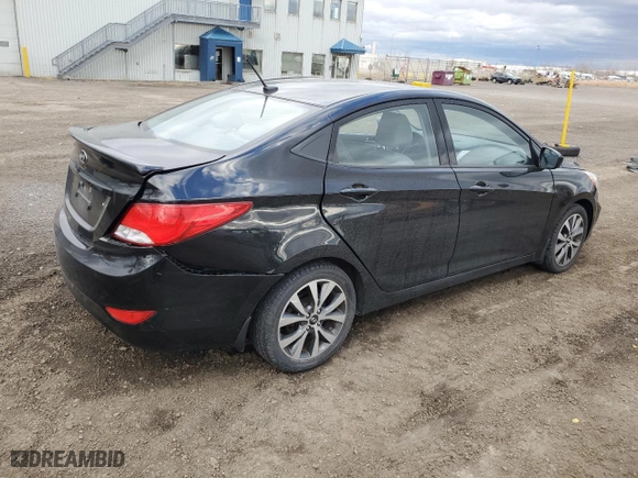 2015 Hyundai Accent GLS with VIN KMHCT4AE5FU811179, listed as a Copart auction lot 78722624 with 109,374 mi miles and Salvage Title. Bid and sale history available at carsss.com. Image 3.
