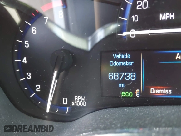 2015 Cadillac SRX Premium Collection with VIN 3GYFNDE38FS516009, listed as a IAAI auction lot 41785462 with 68,738 mi miles. Bid and sale history available at carsss.com. Image 15.