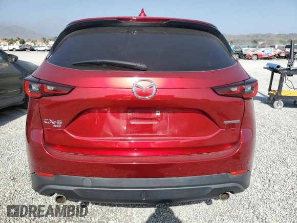 2023 Mazda CX-5 2.5 S Carbon Edition with VIN JM3KFBCMXP0114137, listed as a Copart auction lot 59769684 with 43,060 mi miles and Salvage Title. Bid and sale history available at carsss.com. Image 6.