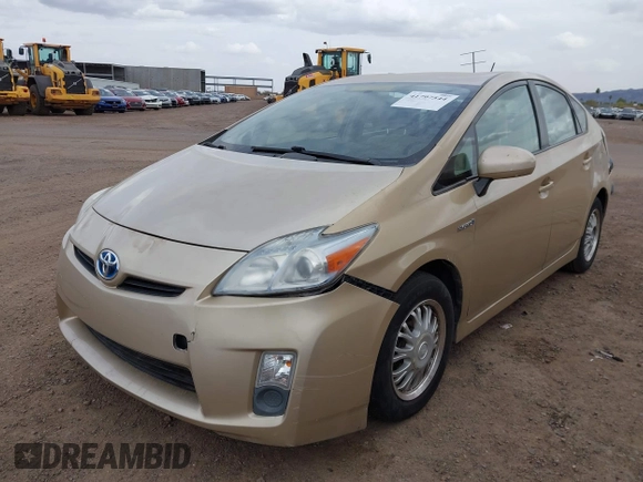 2010 Toyota Prius II with VIN JTDKN3DU3A0096944, listed as a IAAI auction lot 41797544 with 108,306 mi miles. Bid and sale history available at carsss.com. Image 2.