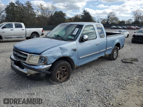 1998 Ford F-150 XL with VIN 1FTRX17L6WNB25038, listed as a Copart auction lot 78741914 with 173,972 mi miles and Salvage title. Bid and sale history available at DreamBid. Image 1.