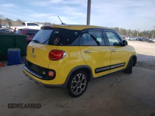 2014 FIAT 500L Trekking with VIN ZFBCFADH1EZ021222, listed as a Copart auction lot 42231435 with 87,574 mi miles and Salvage Title. Bid and sale history available at carsss.com. Image 3.