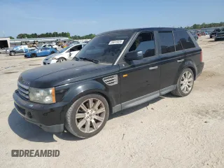 2007 Land Rover Range Rover Sport SC with VIN SALSH234X7A990275, listed as a Copart auction lot 55015325 with 118,427 mi miles and Salvage title. Bid and sale history available at DreamBid. Image 1.
