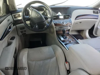 2013 Infiniti M37 with VIN JN1BY1AP6DM513757, listed as a Copart auction lot 79410424 with 0 mi miles and Salvage Title. Bid and sale history available at carsss.com. Image 8.