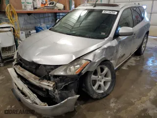 2006 Nissan Murano SE with VIN JN8AZ08W16W504635, listed as a Copart auction lot 83115254 with 171,279 mi miles and Salvage Title. Bid and sale history available at carsss.com. Image 1.
