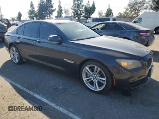 2011 BMW 7 Series 750i with VIN WBAKA8C58BCY37296, listed as a Copart auction lot 80540904 with 158,632 mi miles and Clean title. Bid and sale history available at DreamBid. Image 4.