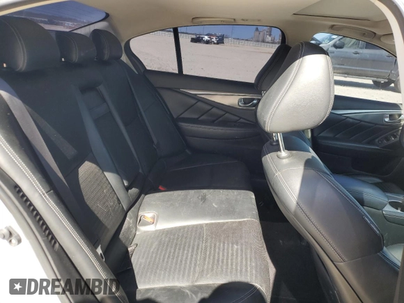 2014 Infiniti Q50 Hybrid Sport with VIN JN1AV7AP4EM690963, listed as a Copart auction lot 47596935 with 116,298 mi miles and Clean Title. Bid and sale history available at carsss.com. Image 10.