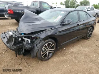 2023 Volkswagen Jetta Sport with VIN 3VWBM7BU5PM041511, listed as a Copart auction lot 64606214 with 3,173 mi miles and Salvage Title. Bid and sale history available at carsss.com. Image 1.