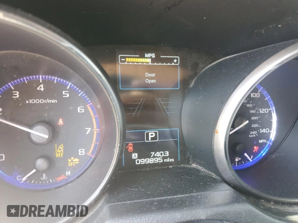 2017 Subaru Legacy Premium with VIN 4S3BNAH67H3013816, listed as a Copart auction lot 52382175 with 99,895 mi miles and Salvage title. Bid and sale history available at DreamBid. Image 9.