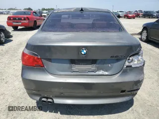 2006 BMW 5 Series 525i with VIN WBANE535X6CK91543, listed as a Copart auction lot 54925235 with 257,674 mi miles and Salvage Title. Bid and sale history available at DreamBid. Image 6.