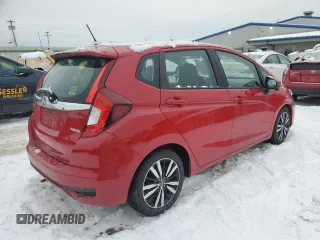 2018 Honda Fit EX-L with VIN 3HGGK5H98JM730229, listed as a Copart auction lot 88394145 with 89,844 mi miles and Salvage Title. Bid and sale history available at carsss.com. Image 3.