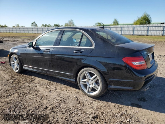 2013 Mercedes-Benz C 350 Sport with VIN WDDGF5HB0DR258283, listed as a Copart auction lot 81672934 with 36,044 mi miles and Salvage Title. Bid and sale history available at DreamBid. Image 2.