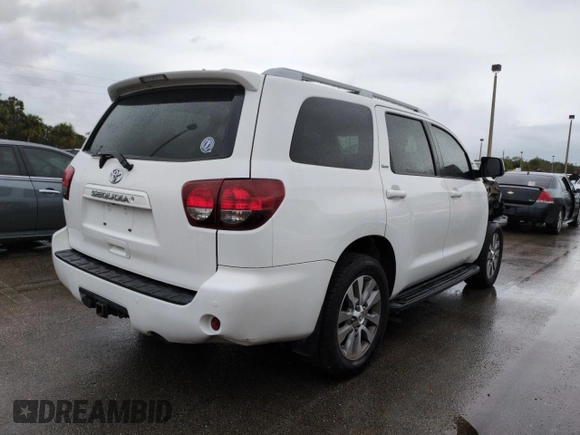2018 Toyota Sequoia SR5 with VIN 5TDZY5G1XJS069711, listed as a Copart auction lot 74093274 with 97,817 mi miles and Salvage Title. Bid and sale history available at carsss.com. Image 3.