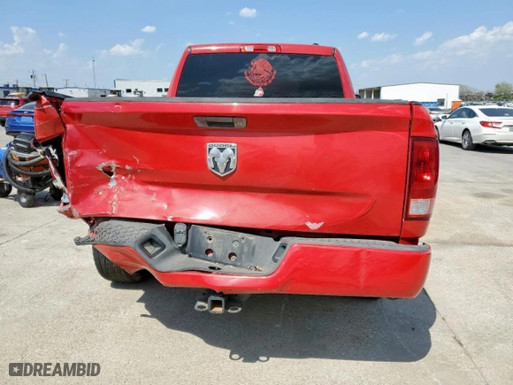 2010 Dodge Ram 1500 ST with VIN 1D7RB1GK8AS126472, listed as a Copart auction lot 50351295 with 220,614 mi miles and Salvage Title. Bid and sale history available at carsss.com. Image 6.