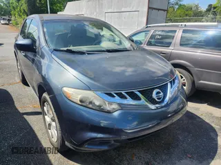 2014 Nissan Murano SV with VIN JN8AZ1MU8EW409868, listed as a IAAI auction lot 42025698 with 142,565 mi miles and . Bid and sale history available at carsss.com. Image 1.